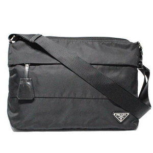 Prada nylon Shoulder Bag Nero Black messenger business crossbody